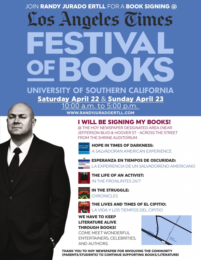 L.A. Times Festival of Books - Randy Jurado Ertll - Final Invitation