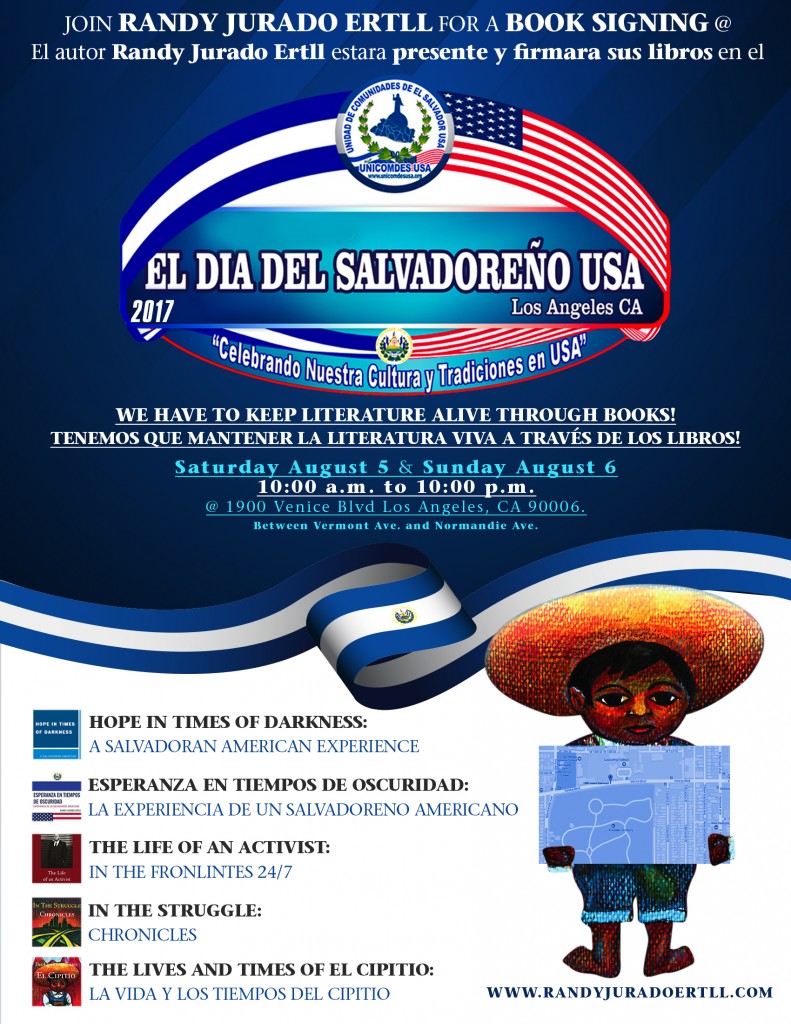 Salvadoran American Day Randy Jurado Ertll