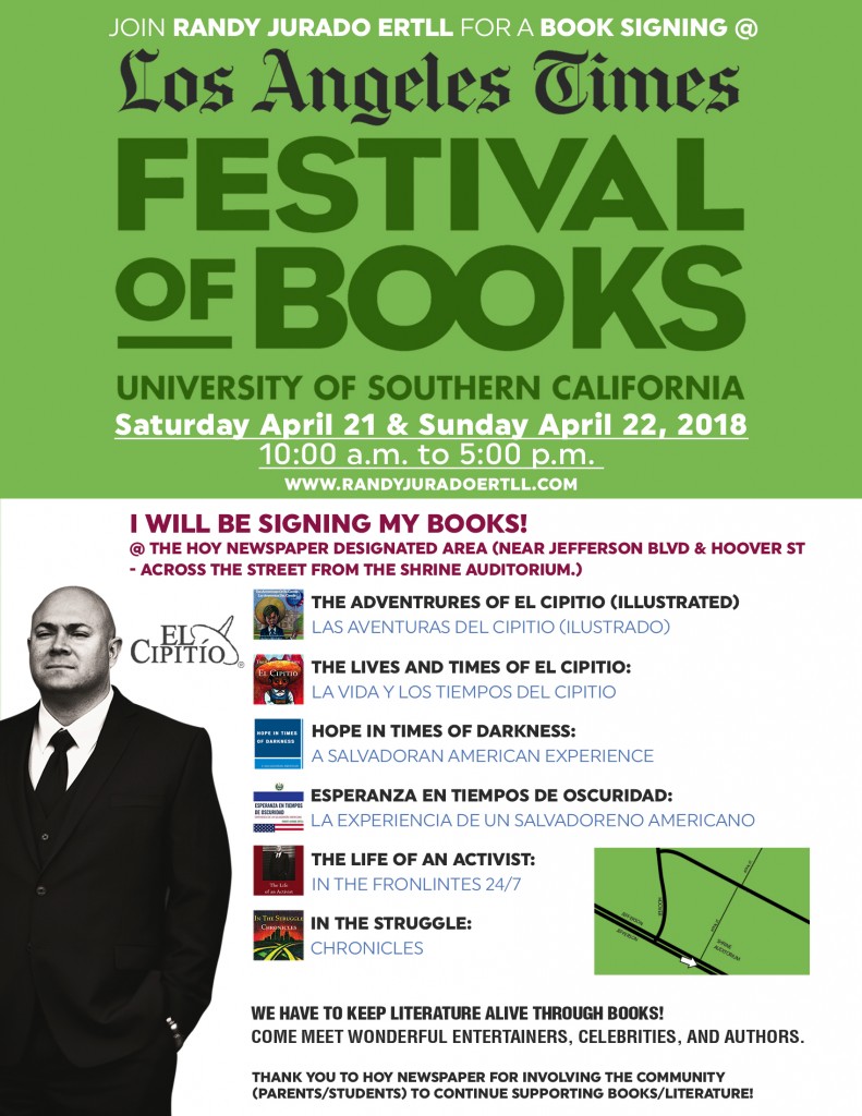 L.A. Times Festival of Books - Randy Jurado Ertll - 2018